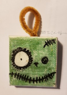 Zombie ornament